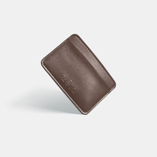 Brown card holder